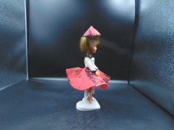 8 inch doll pink skirt hat a